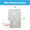 3M 16x20x1 Filtrete Pleated Air Filter, MERV 11, 2 PK 9800-2PK-HDW - alternate 4